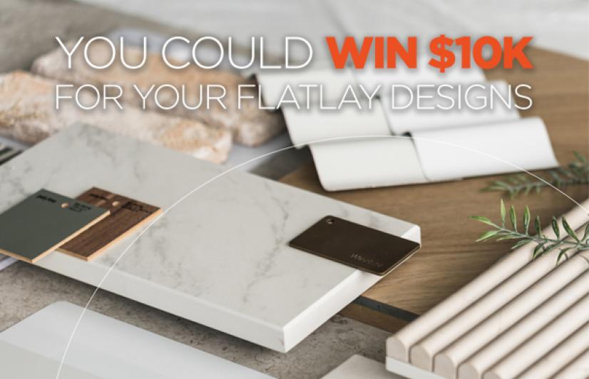 Flatlay Promo card header 2025