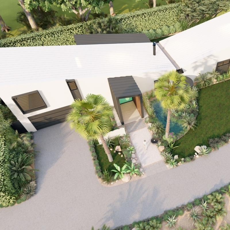 2024 block house 2 - COLORBOND® steel Surfmist®