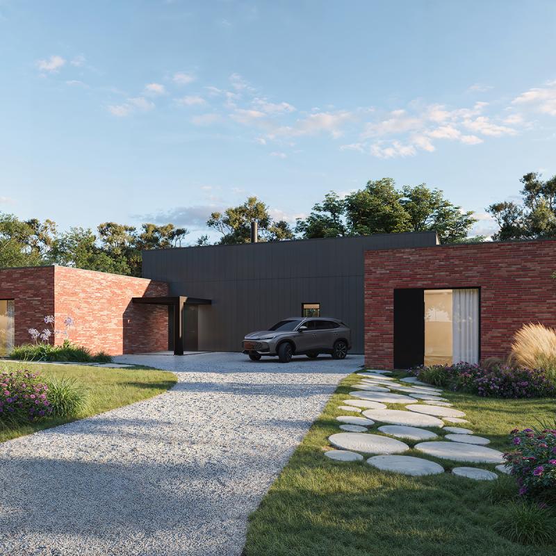 The Block house 4 render