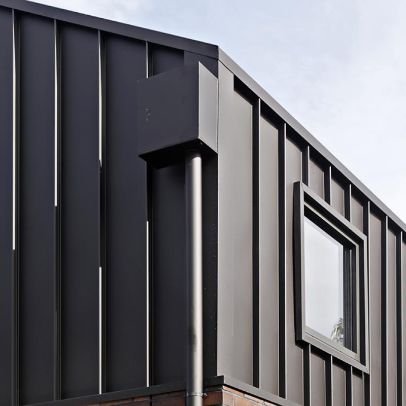 The Block 2017 Elsternwick COLORBOND® steel Matt finish in colour Monument®