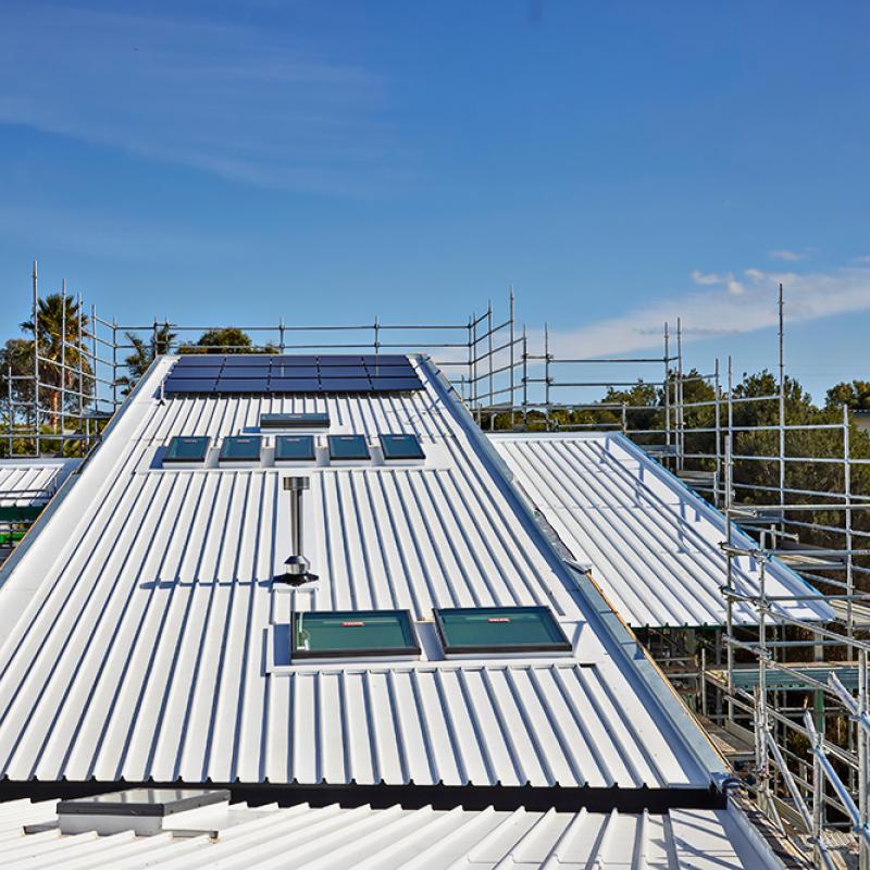 The Block 2024 - Phillip Island COLORBOND® steel in colour Dover White­™