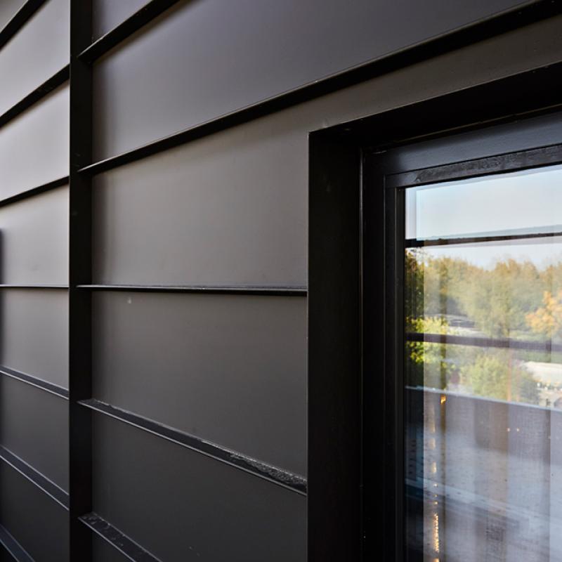 The Block 2018 - The Gatwick COLORBOND® steel Matt finish in colour Monument®