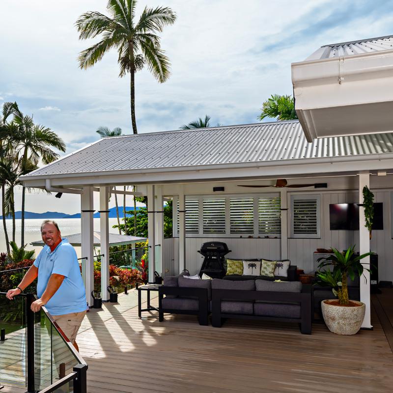 Cairns House, Holloways Beach - COLORBOND® steel 60th Anniversary featured home