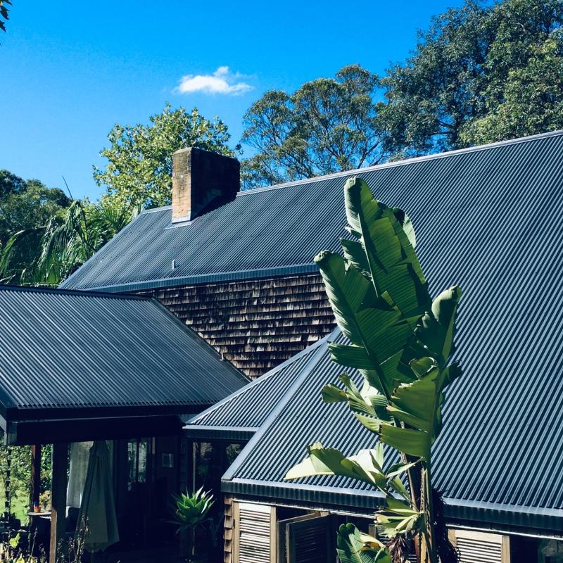 Roslyn from Galston, NSW loves COLORBOND® steel. Roofing, Guttering & Fascia, Patio & Pergola made from COLORBOND® steel in the colour Monument®