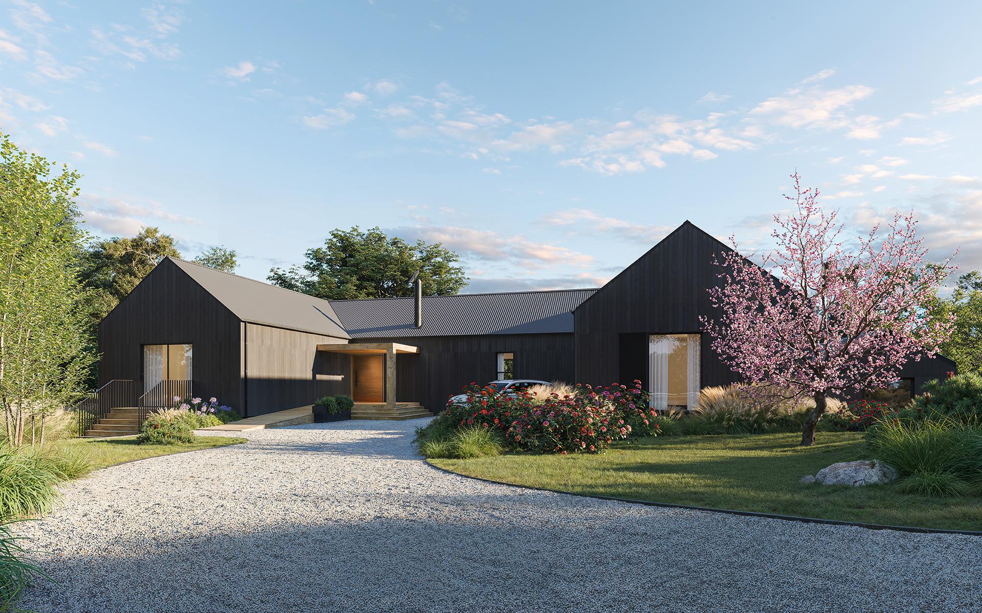 The Block house 1 render