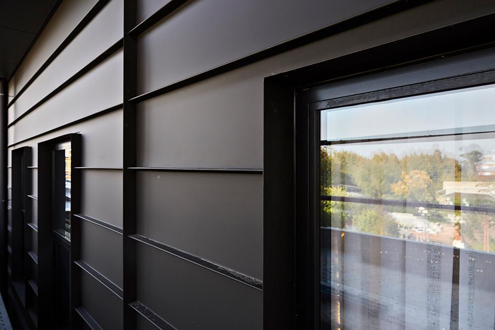 The Block 2018 - The Gatwick COLORBOND® steel Matt finish in colour Monument®