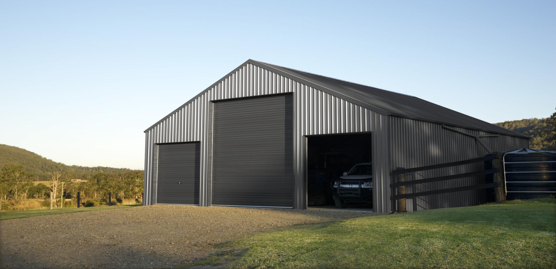 Shed made from COLORBOND® steel