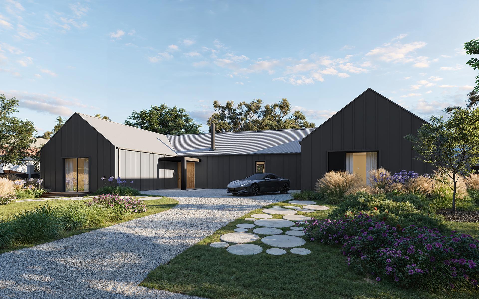 The Block house 5 render